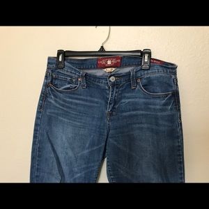 Lucky brand jeans size 8 Sofia boots ankle
